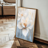 Floral 1452 Canvas Art 60 x 40 cm / Black