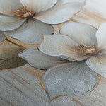 Floral 1456 Canvas Art 60 x 40 cm / Black