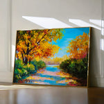Landscape 146 Canvas Art 60 x 40 cm / Black