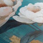Floral 1460 Canvas Art 60 x 40 cm / Black