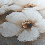 Floral 1468 Canvas Art 60 x 40 cm / Black