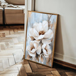 Floral 1469 Canvas Art 60 x 40 cm / Black