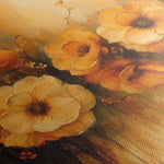 Floral 147 Canvas Art 60 x 40 cm / Black