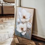 Floral 1470 Canvas Art 60 x 40 cm / Black
