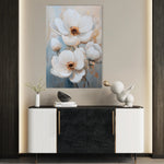 Floral 1470 Canvas Art 60 x 40 cm / Black