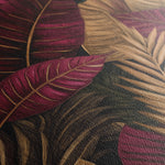 Floral 1473 Canvas Art 60 x 40 cm / Black