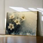 Floral 148 Canvas Art 60 x 40 cm / Black