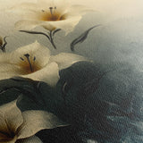 Floral 148 Canvas Art 60 x 40 cm / Black