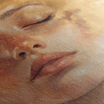 Portrait 148 Canvas Art 60 x 40 cm / Black