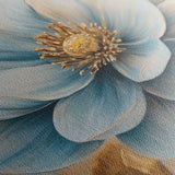 Floral 1485 Canvas Art 60 x 40 cm / Black