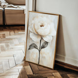 Floral 1486 Canvas Art 60 x 40 cm / Black