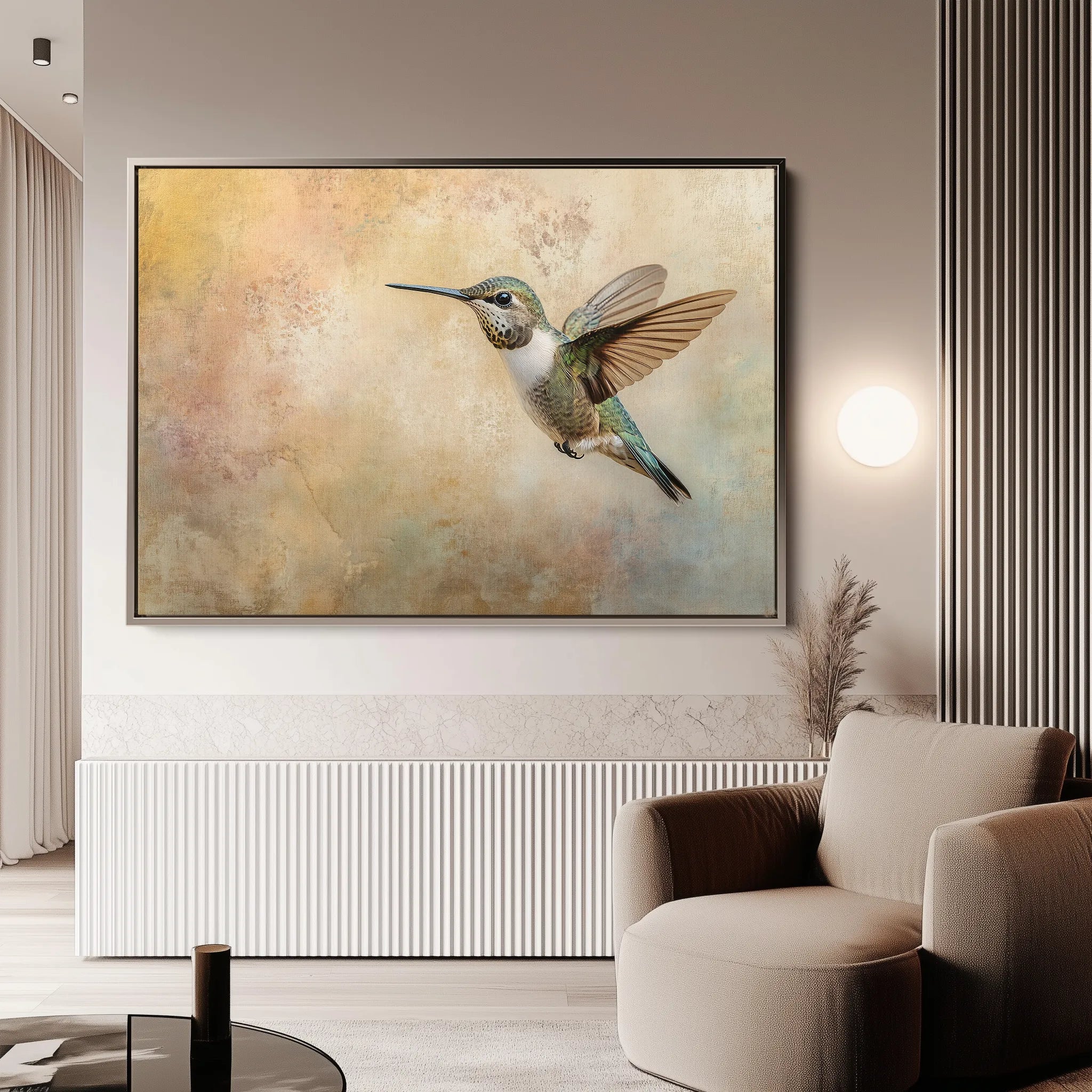 Animals 149 Canvas Art 60 x 40 cm / Black