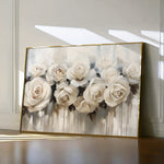 Floral 149 Canvas Art 60 x 40 cm / Black