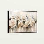 Floral 149 Canvas Art 60 x 40 cm / Black