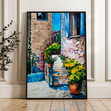Landscape 149 Canvas Art 60 x 40 cm / Black
