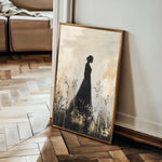 Portrait 149 Canvas Art 60 x 40 cm / Black