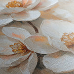 Floral 1491 Canvas Art 60 x 40 cm / Black