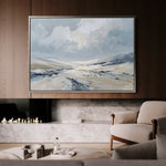 Abstract 1498 Canvas Art 60 x 40 cm / Black