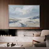 Abstract 1498 Canvas Art 60 x 40 cm / Black