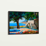 Landscape 150 Canvas Art 60 x 40 cm / Black