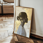Portrait 150 Canvas Art 60 x 40 cm / Black