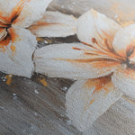 Floral 1501 Canvas Art 60 x 40 cm / Black