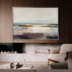 Abstract 1504 Canvas Art 60 x 40 cm / Black