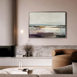 Abstract 1504 Canvas Art 60 x 40 cm / Black