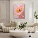 Floral 1505 Canvas Art 60 x 40 cm / Black