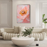 Floral 1505 Canvas Art 60 x 40 cm / Black