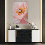 Floral 1505 Canvas Art 60 x 40 cm / Black