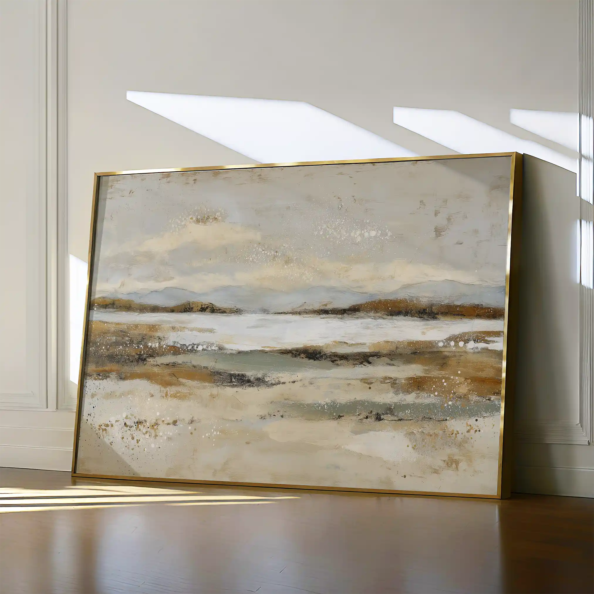Abstract 1506 Canvas Art 60 x 40 cm / Black