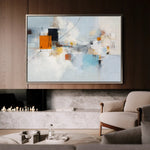 Abstract 1507 Canvas Art 60 x 40 cm / Black