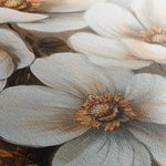Floral 1507 Canvas Art 60 x 40 cm / Black
