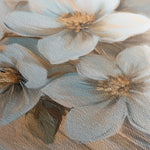Floral 1508 Canvas Art 60 x 40 cm / Black