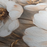 Floral 1509 Canvas Art 60 x 40 cm / Black