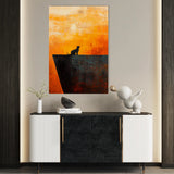 Animals 151 Canvas Art 60 x 40 cm / Black