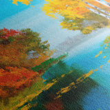 Landscape 151 Canvas Art 60 x 40 cm / Black