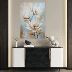 Floral 1511 Canvas Art 60 x 40 cm / Black