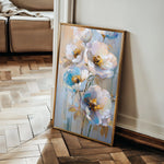 Floral 1515 Canvas Art 60 x 40 cm / Black