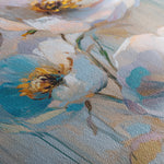 Floral 1515 Canvas Art 60 x 40 cm / Black