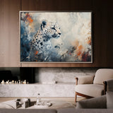 Animals 152 Canvas Art 60 x 40 cm / Black