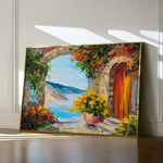 Landscape 152 Canvas Art 60 x 40 cm / Black