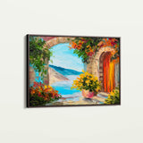 Landscape 152 Canvas Art 60 x 40 cm / Black