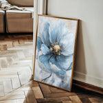 Floral 1522 Canvas Art 60 x 40 cm / Black