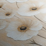 Floral 1523 Canvas Art 60 x 40 cm / Black