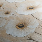 Floral 1523 Canvas Art 60 x 40 cm / Black
