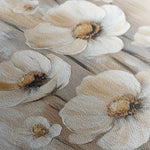 Floral 1524 Canvas Art 60 x 40 cm / Black