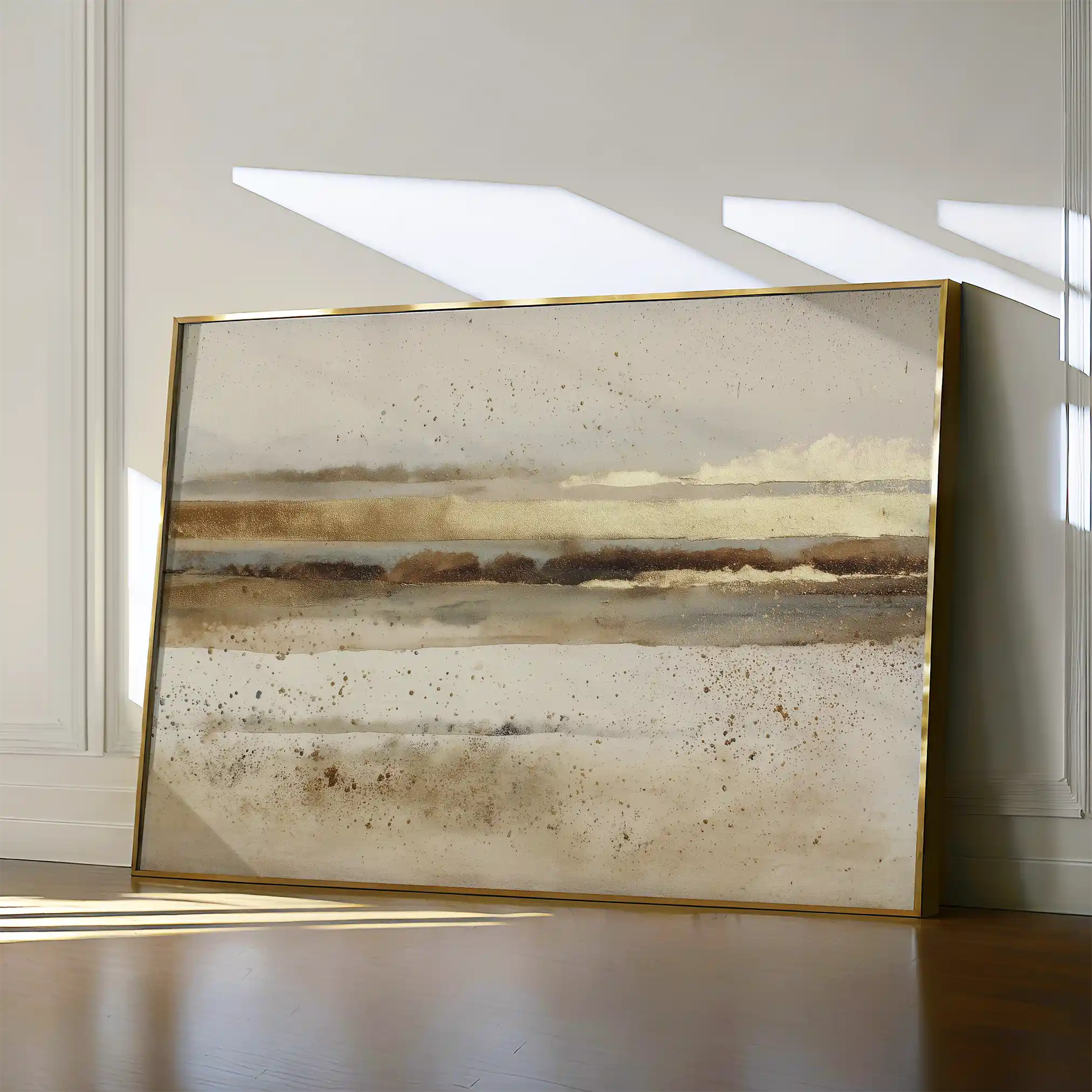 Abstract 1525 Canvas Art 60 x 40 cm / Black