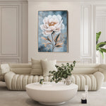Floral 1527 Canvas Art 60 x 40 cm / Black